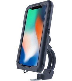 Resim Teknonet Psd-mt5 Bisiklet-motosiklet 360 Dönerli Telefon Tutucu - Siyah Siyah 