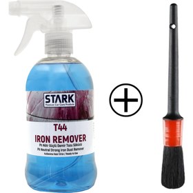 Resim Stark Premium Stark T44 Ph Nötr Güçlü Demir Tozu Sökücü 500ml + Detay Fırçası 2 li set 