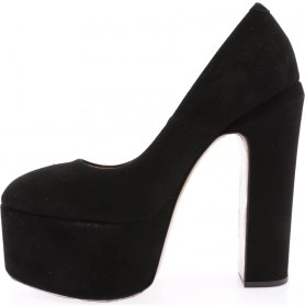 Resim DGN 34100-22K Kadın Yüksek Platform Topuklu Ayakkabı 