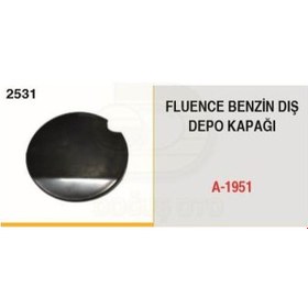 Resim A-1951 - Benzın Yakıt Depo Kapağı Fluence 