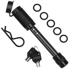 Resim Konesam 5/8" Çelik Çekici Kilit, İki Delikli, Yaylı Klips Ve 5 Lastik O-ring İle, Sınıf Iıı-ıv-v Filtreler İçin Siyah Su Geçirmez Kapaklı 