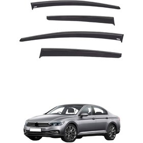 Resim Sunplex Vw Passat B8 Cam Rüzgarlığı Sunplex Marka Mugen 4'lü 