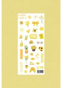 Resim M38 Yellow Days Sticker Seti Çok Renkli 