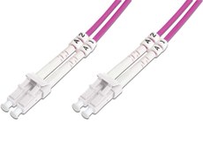 Resim Beek LC-LC Fiber Optik Patch Kablo, Multimode OM 4 50\u002F125 Duplex, 3.0mm, LSZH, 7 metre 