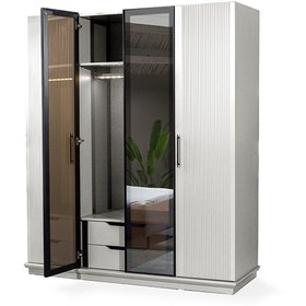 Resim Asil Krem Modern Genç Odası Takımı - Olsun / Olmasın 