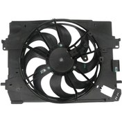 Resim Dacia Dokker 13/21 Radyatör Fan Davlumbazı Komple 1.5 Dci /1.6i Motorlu 8 Kanat Ori S 
