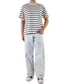 Resim Denim Açık Mavi Wide Leg Pantolon Mavi 