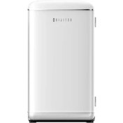 Resim Dijitsu DB120RWH E 93 lt Statik Retro Beyaz Buzdolabı Mekanik Kontrol Paneli ile 