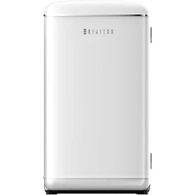 Resim Dijitsu DB120RWH E 93 lt Statik Retro Beyaz Buzdolabı Mekanik Kontrol Paneli ile 