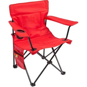 Resim Funky Chairs V2 Kırmızı Kamp Sandalyesi XL Kırmızı 