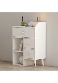 Resim Şifonyer Zerda Beyaz 