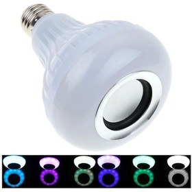 Resim P-028 Kumandalı Bluetooth Led Ampul Renkli 
