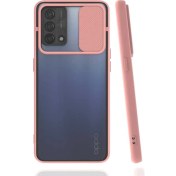 Resim Voyo Oppo A74 4g Kılıf Kamera Korumalı Lensli Hopy Silikon Kapak 