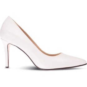 Resim Deery Beyaz Kadın Stiletto 
