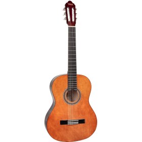 Resim Valencia VC104TL Solak Klasik Gitar 4/4 | Solaklar İçin - Sap Çelikli - Naturel 