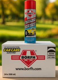 Resim Börfh 500 ML BÖRFH TRİM PLASTİK YENİLEYİCİ VE PARLATICI S 