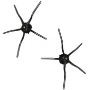 Resim Roborock S50/S55 Uyumlu 2'li Yan Fırça Beyaz (2 Adet) 