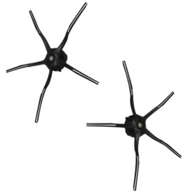 Resim Roborock S50/S55 Uyumlu 2'li Yan Fırça Beyaz (2 Adet) 