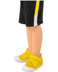 Resim Kiko Kids Puppies Cırtlı Erkek Bebek İlk Adım Panduf Ayakkabı Sarı 
