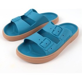 Resim Boatilus Rocksy-f Caraibe/beige Erkek Çocuk Terlik Mavi 