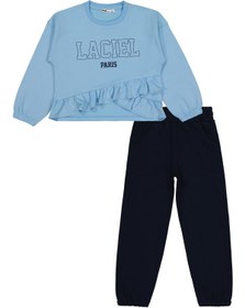 Resim Civil Girls LACIEL Baskılı 6-9 Yaş Eşofman Takımı - Mavi - Mavi / 7-8 Yaş 