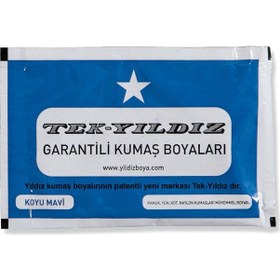 Resim Tekyıldız Kumaş Boyası- 25. Koyu Mavi 