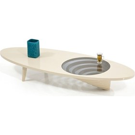 Resim Azra Orta Sehpa(Beyaz) 