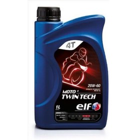 Resim Elf Moto 4 Twin Tech 20w-60 4t Motor Yağı 1 Litre 