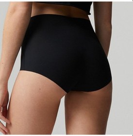 Resim Mistirik Polfa Lazer Kesim Bato Spor Slip Toparlayıcı Ve Sıkılaştırıcı Silikonlu Bel Siyah Renk Siyah 