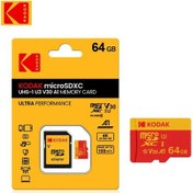 Resim Kodak Hafıza Kartı C10 32 Gb 64 Gb Depolama Kartı Class10 128 Gb U3 4 K Yüksek 64gb 