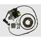 Resim Dizel Motor Marş Şarj Kiti - Komple - Elektrik Start - 7 Hp (178) Yedek 