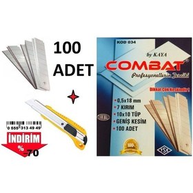 Resim Falçata Bıçağı Maket Bıçak Ağzı 10 Kutu 100 Adet 0.5 MM Falcata Y 