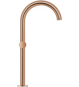 Resim Grohe Atrio Private Collection Tek Delikli Lavabo Bataryası 1/2 Xl-boyut - 21142da0 Bakır 