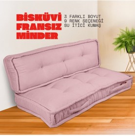 Resim Xpermate Bisküvi Minder Petek Önü Fransız 60x120x14 Pembe 