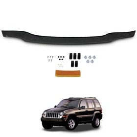 Resim Jeep Cherokee 2002 - 2008 4mm ABS Ön Kaput Koruyucu 