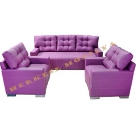 Resim Koltukstilim Mr Maxi Üçlü Ofis Oturma Grubu 