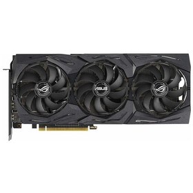 Resim Asus NVIDIA GeForce GTX 1660 Ti OC ROG-STRIX-GTX1660TI-O6G-GAMING 6 GB 192 Bit GDDR6 Ekran Kartı 