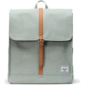 Resim Herschel City Backpack Sırt Çantası 11376-06569-os Iceberg Green Crosshatch Buz Yeşili 