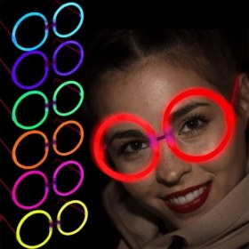 Resim MCM Group Glow Stick Yuvarlak Parti Gözlüğü 6 Adet 