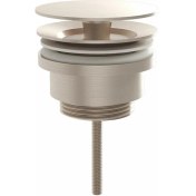 Resim Artema Vitra Origin A4514934 Basmalı Lavabo Süzgeci Fırçalı Nikel 