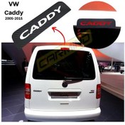 Resim Vw Caddy Karbon Arka Fren Stop Lambası Sticker 2005-2015 