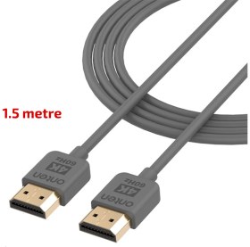 Resim Microcase 4KX2K 60Hz HDMI To HDMI Yüksek Hızlı Ses Görüntü Aktarma Kablosu 1.5 Metre Gri - AL2877 