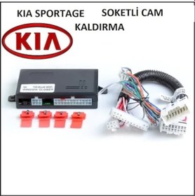 Resim Kia Sportage R 2012-2015 4Lü Cam Kaldırma Kapatma Modülü 