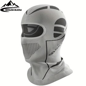 Resim 1 adet Balaclava Kaykay Maskesi - Erkekler ve Kadınlar için Rüzgar Geçirmez, Termal Bisiklet Kapüşonlu, Tam Yüz ve Boyun Koruma, Yüksek Performanslı Örme Kumaş, Dış Mekan Sporları için İdeal, Noel Hediyesi, Kış Spor Giyim|Spor Balaclava|Örme Dokulu Mask 