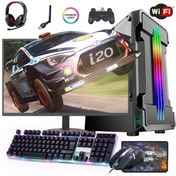 Resim INTEL I3 4N 16GB 240SSD 1TB 4GB RX550 24" Monitörlü (Gaming SET) Collect