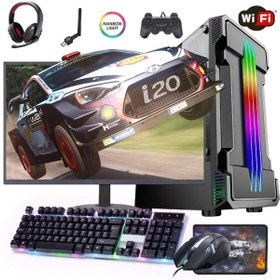 Resim INTEL I3 4N 16GB 240SSD 1TB 4GB RX550 24" Monitörlü (Gaming SET) 