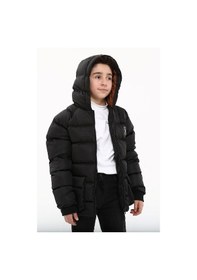 Resim Erkek Çocuk Mont 51276 Siyah 