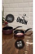 Resim deymen 14 Cm Mini Sosluk-sütlük Ve Yumurta Pişirme Tavası; 