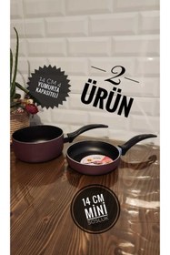 Resim deymen 14 Cm Mini Sosluk-sütlük Ve Yumurta Pişirme Tavası; 