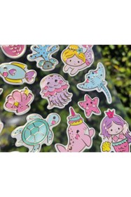 Resim ALA LUNA Deniz Kızı Gold Detaylı Yapıştırma Seti 